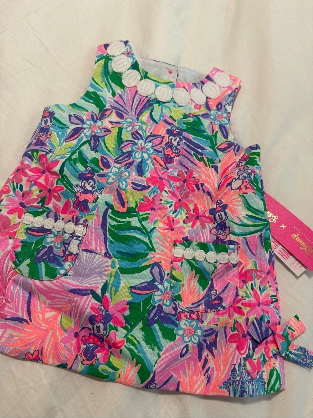 Lilly Pulitzer Baby Lilly Shift Dress (Lilly Hearts Disney) Disney Dreamin 12/18